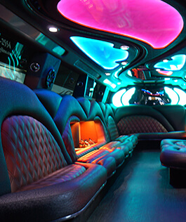 High-end seats limousines